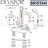 Bristan Java Bath Shower Mixer 6 Litre Flow Limit Spares